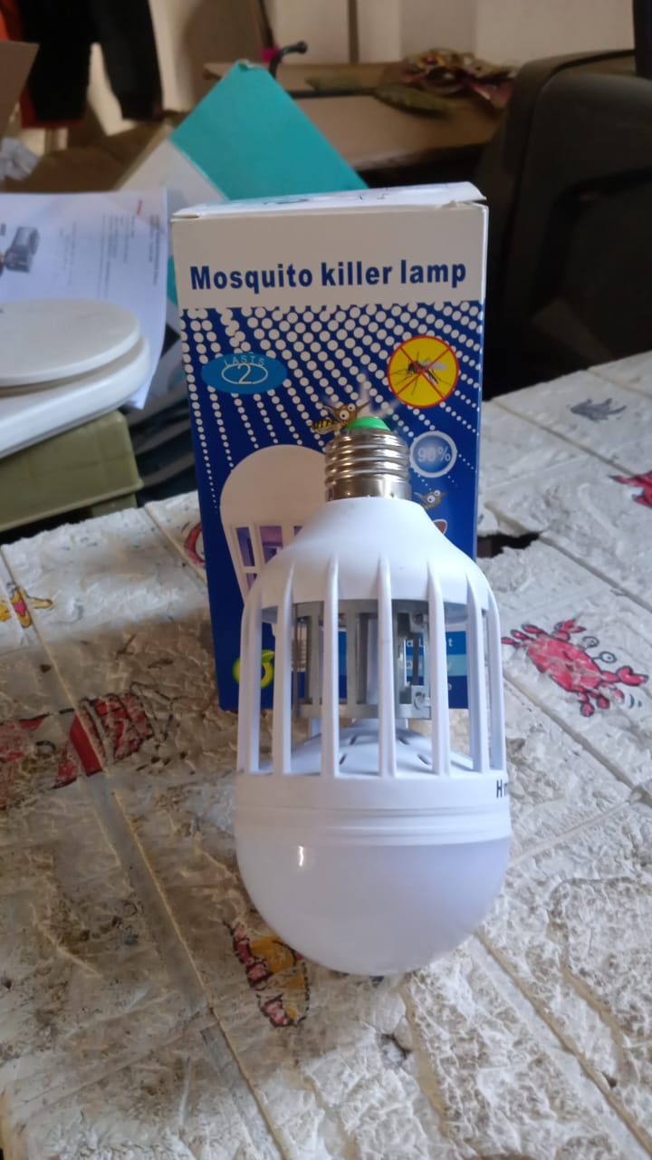 15W Mosquito Killer Lamp E27 LED Zapper for Summer Insects & Moths